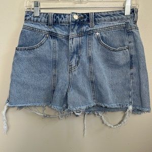 Simple Society Women’s blue jeans, shorts pants, size 7/28